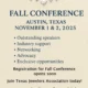 2025 Fall Conference Announcement